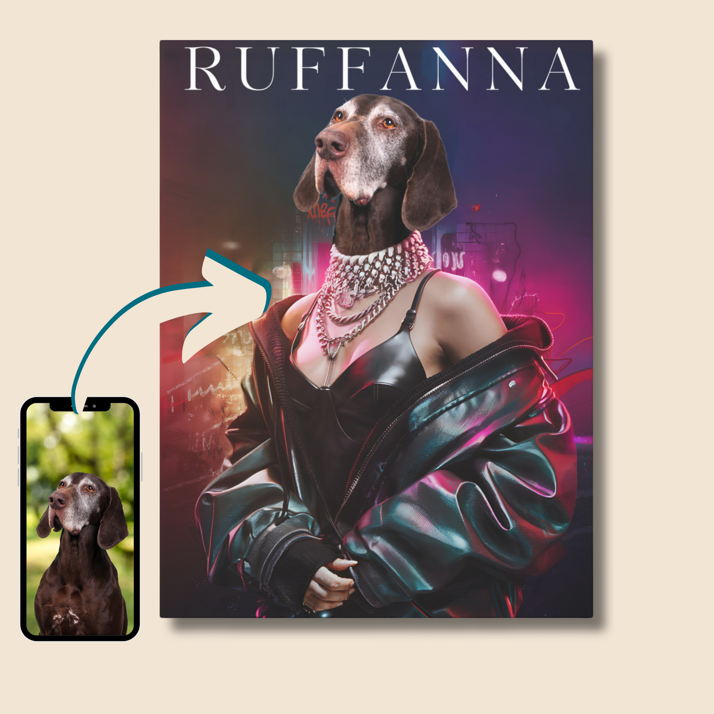 Ruffanna: The Ultimate Dog Star Poster