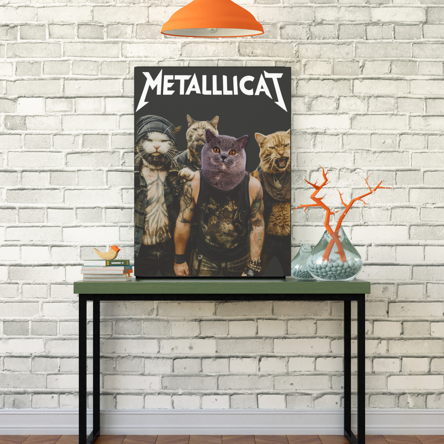 Metallicat: The Ultimate Rockstar Cat Poster